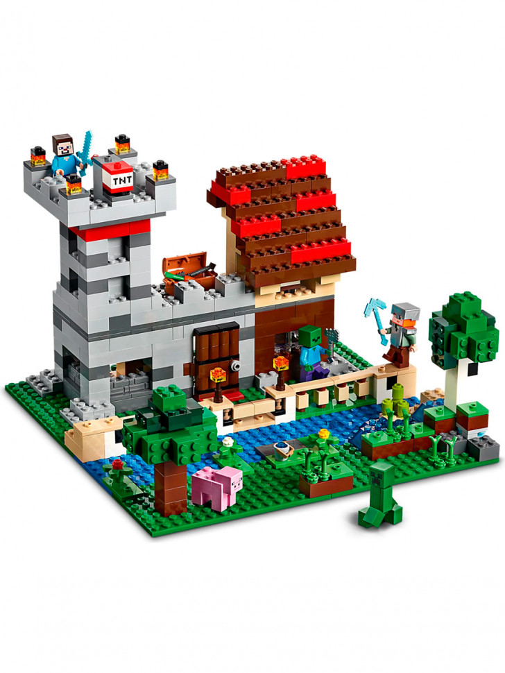 Конструктор аналог Lego Minecraft 21161 Набор для творчества 3.0