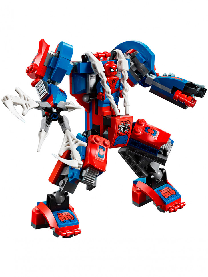 Конструктор аналог Lego Super Heroes 76115 Человек-паук против Венома