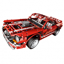 Конструктор Xingbao аналог Lego MOC 1352 Красный muscle car Chevrolet Camaro SS