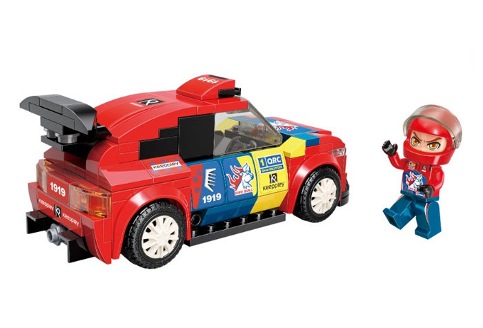 Конструктор Qman (Enlighten Brick) Спорткар Dragon WRC-88