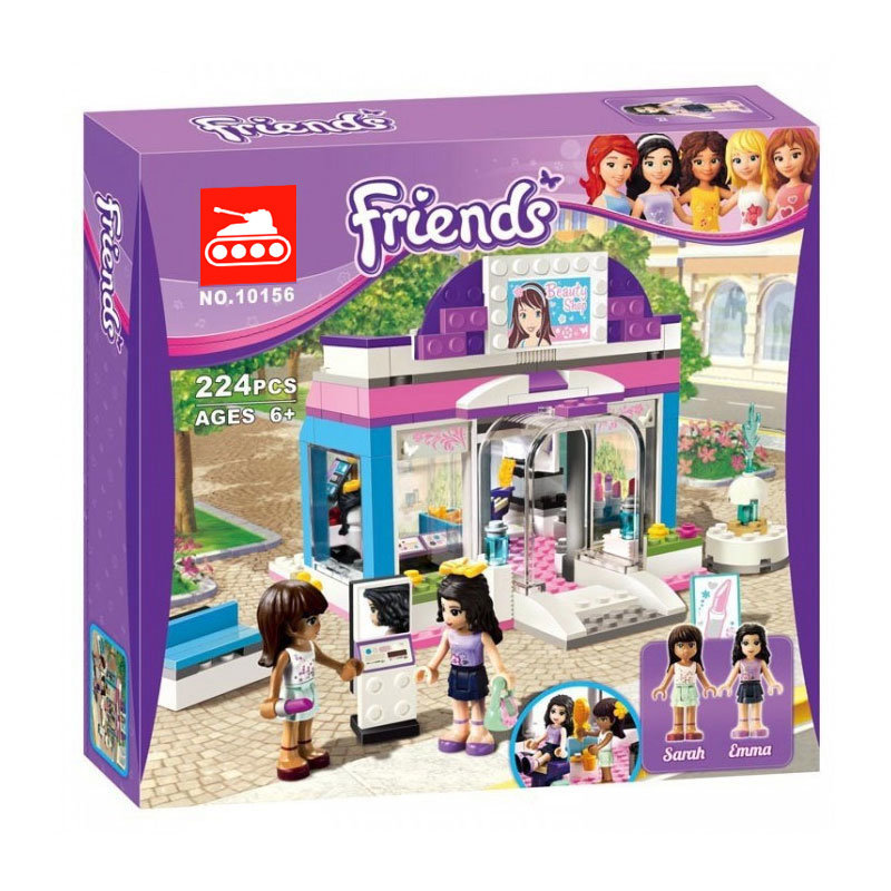 Конструктор аналог Lego Friends 3187 Салон красоты "Бабочка"