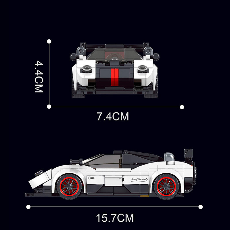 Конструктор Mould King Спорткар Pagani Zonda R