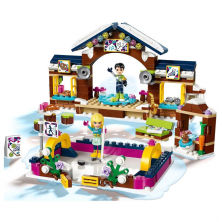 Конструктор аналог Lego Friends 41322 Горнолыжный курорт: каток
