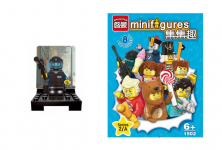 Минифигурка Enlighten Brick Боец спецназа - серия 2/A