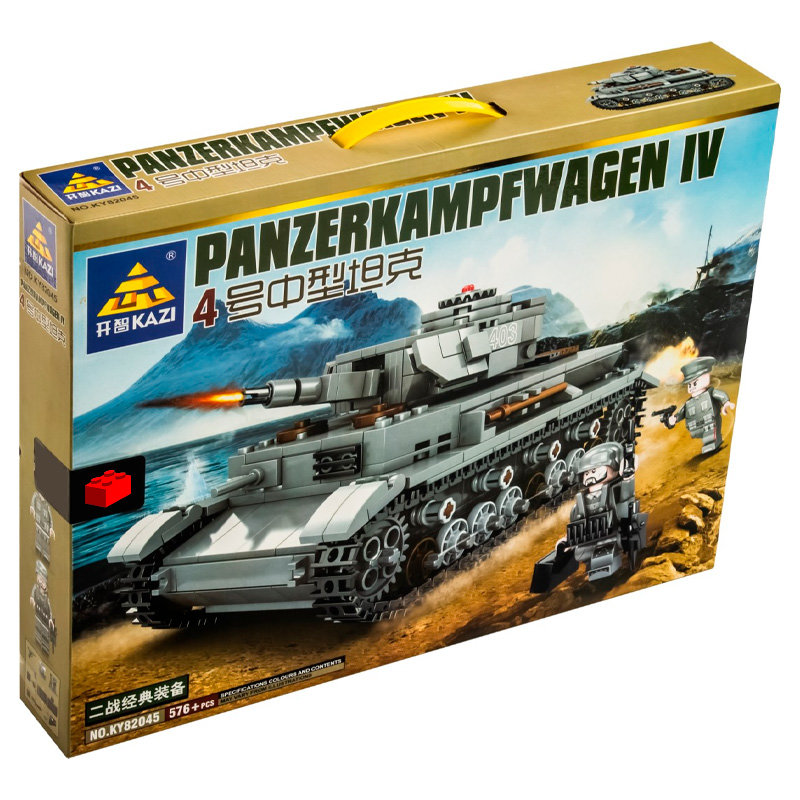Конструктор KAZI Танк Panzerkampfwagen IV