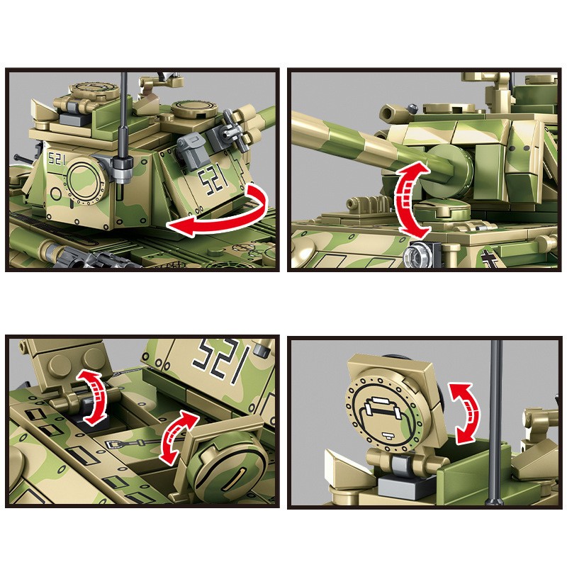 Конструктор SY Немецкий танк Panzerkampfwagen V Panther