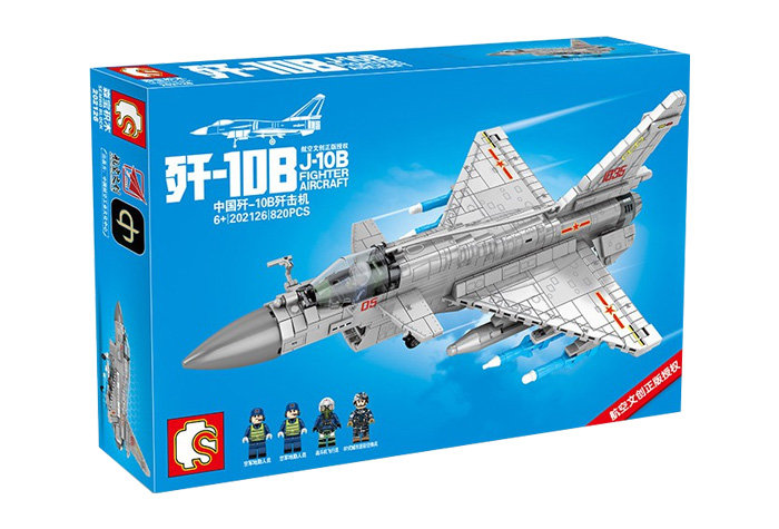 Конструктор Sembo Block Многоцелевой истребитель Chengdu J-10B