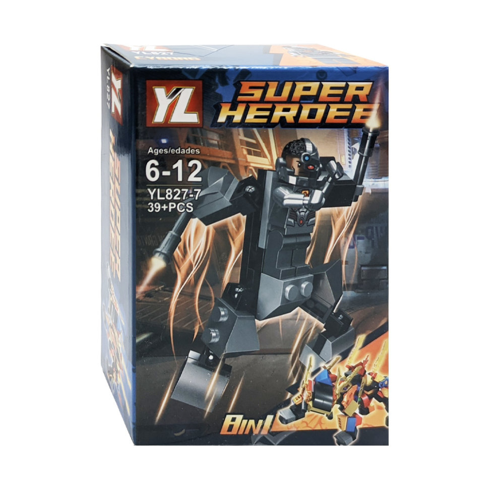 Минифигурки YL Супергерои 8 шт