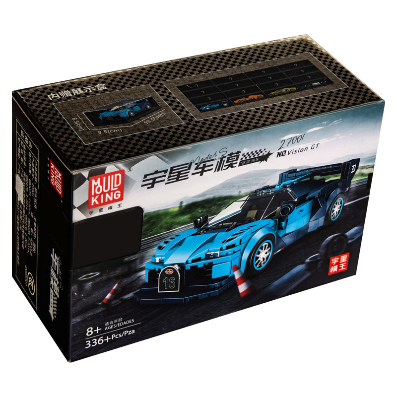Конструктор Mould King Спорткар Bugatti Vision GT