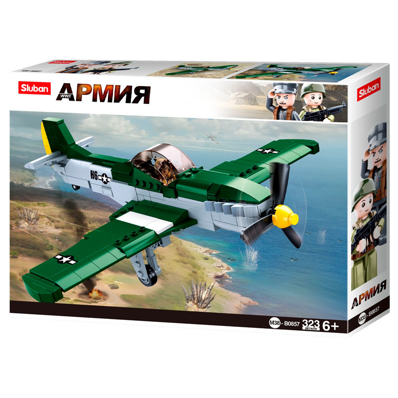 Конструктор Sluban Истребитель P-51
