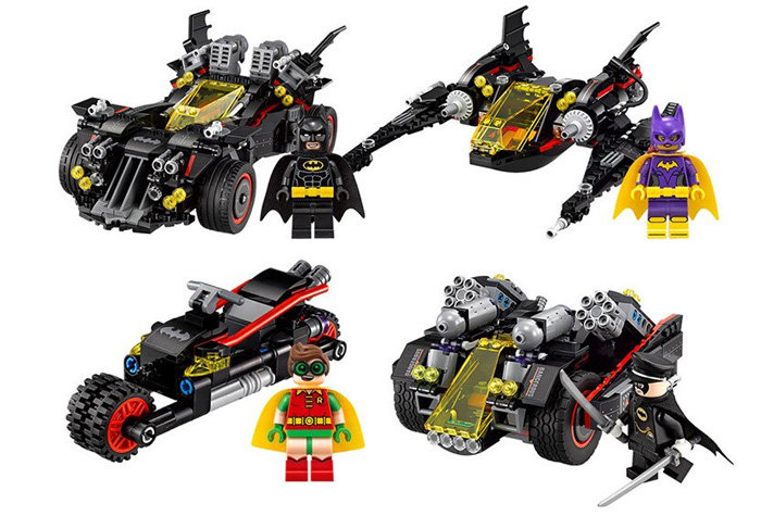 Конструктор Decool аналог Lego Batman Movie 70917 Крутой Бэтмобиль