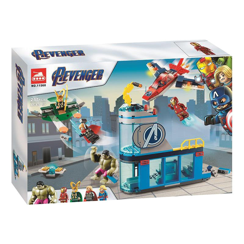 Конструктор аналог Lego Marvel 76152 Мстители: гнев Локи