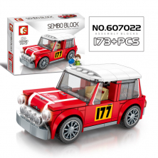 Конструктор Sembo Block Модель автомобиля Mini Cooper