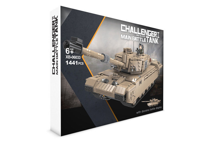Конструктор Brick Battle Британский средний танк Challenger II