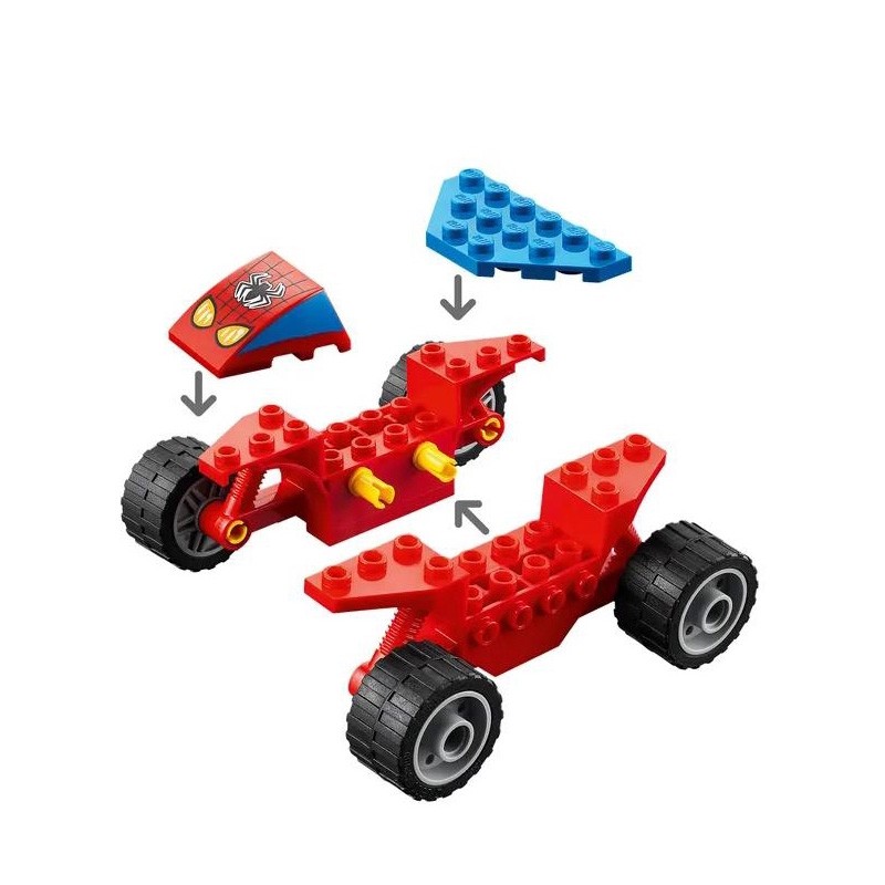 Конструктор аналог Lego Super Heroes 76172 Бой Человека-Паука с Песочным Человеком
