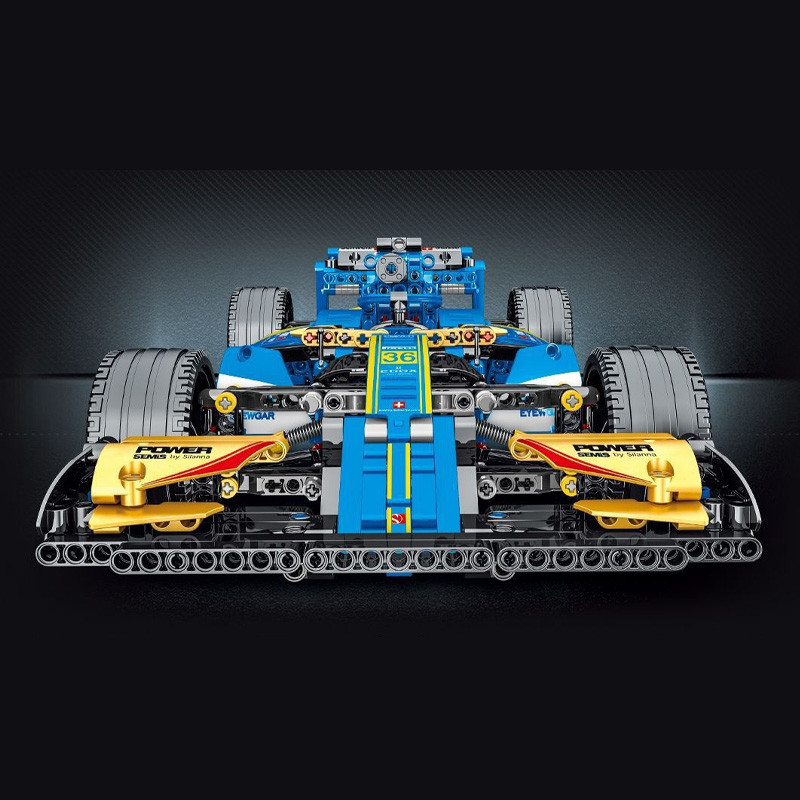 Конструктор MORK Гоночный болид F1 Blue Equation Racing