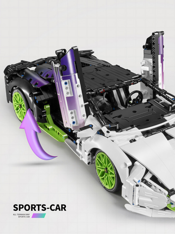 Конструктор iM.Master Спорткар Lamborghini Sian на радиоуправлении