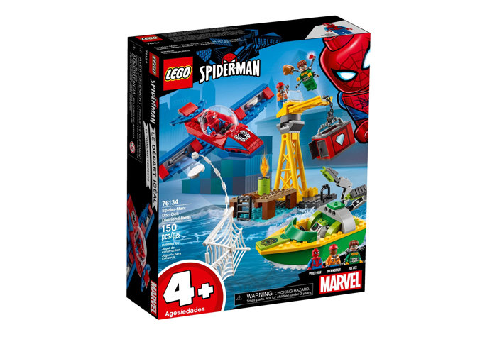 Конструктор LEGO Spider-man Человек-паук: похищение бриллиантов Доктором Осьминогом
