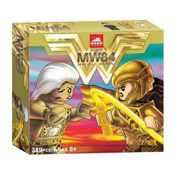 Конструктор LARI аналог Lego DC 76157 Чудо-женщина против Гепарды