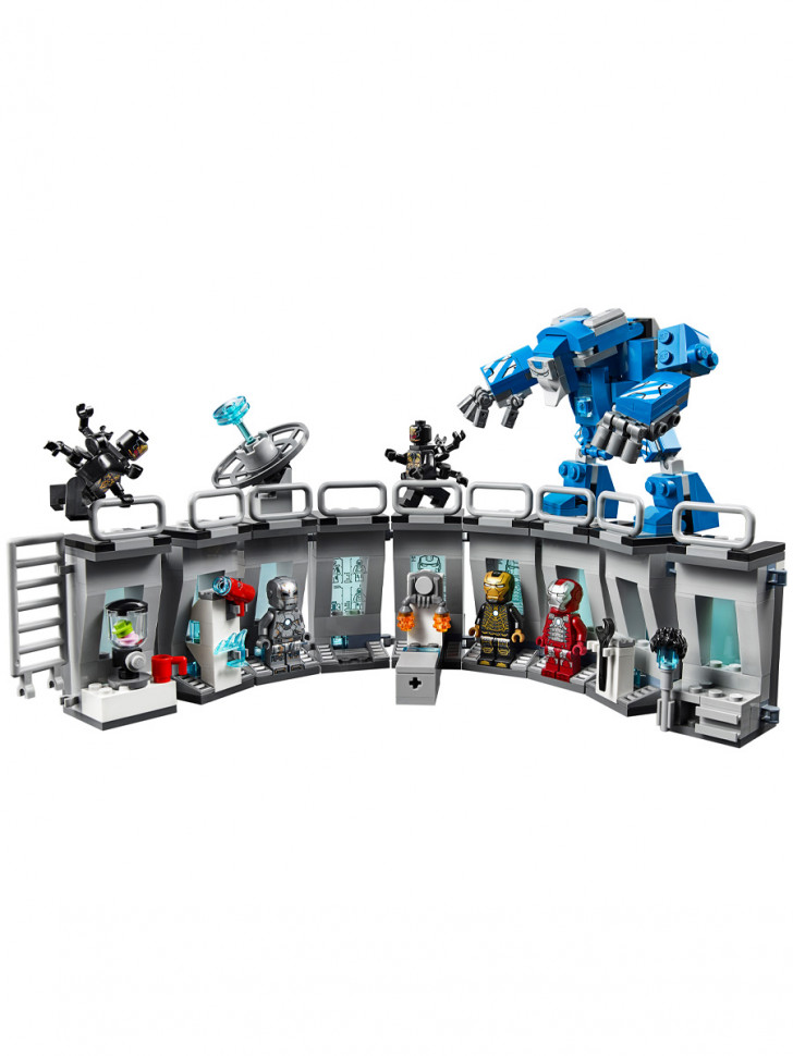 Конструктор аналог Lego Super Heroes 76125 Лаборатория Железного человека
