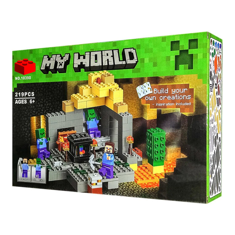 Конструктор BELA аналог Lego 21119 Подземелье
