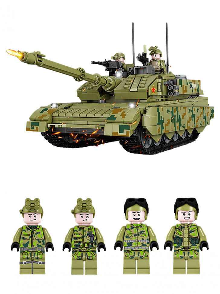 Конструктор Forange Block Основной боевой танк Type 99A