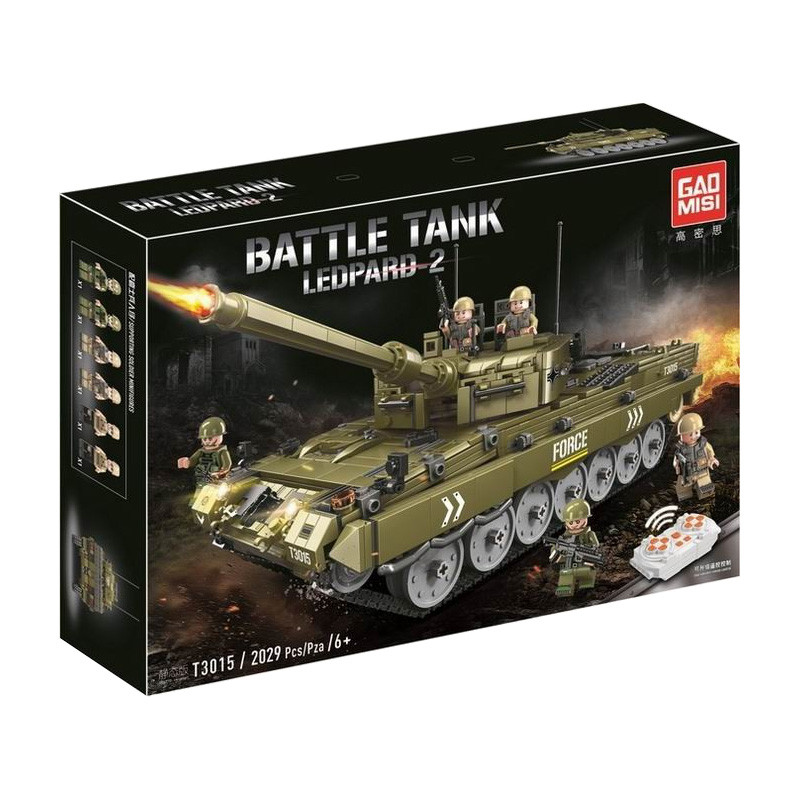 Конструктор Gao Misi Танк Leopard 2