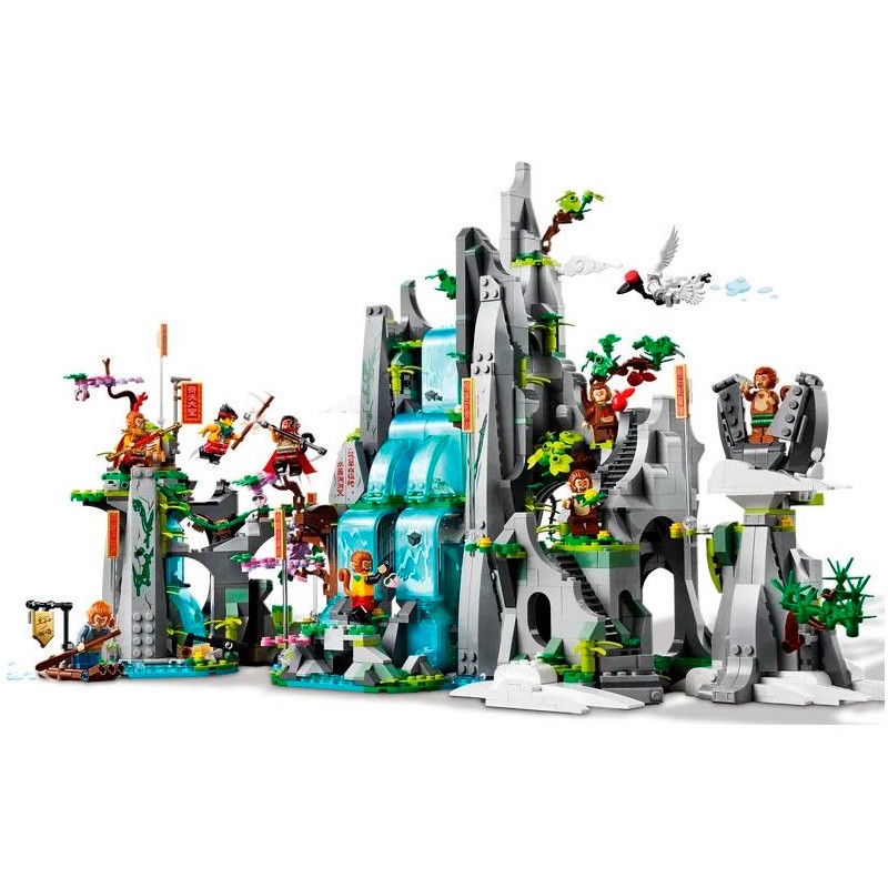 Конструктор аналог Lego Манки Кид 80024 Легендарная Цветочно-фруктовая гора
