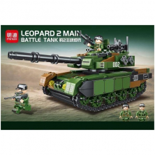 Конструктор minGDi Основной боевой танк Leopard 2 (2 в 1)