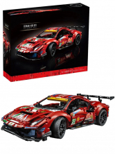 Конструктор аналог Лего Техник 42125 Спорткар Ferrari 488 GTE AF Corse #51