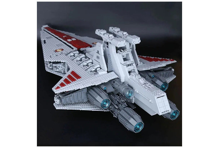 Конструктор King (Lepin) аналог Lego Star Wars 8039 Атакующий крейсер республиканцев класса Венатор