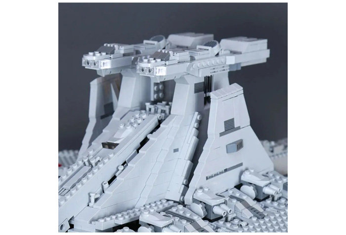 Конструктор King (Lepin) аналог Lego Star Wars 8039 Атакующий крейсер республиканцев класса Венатор