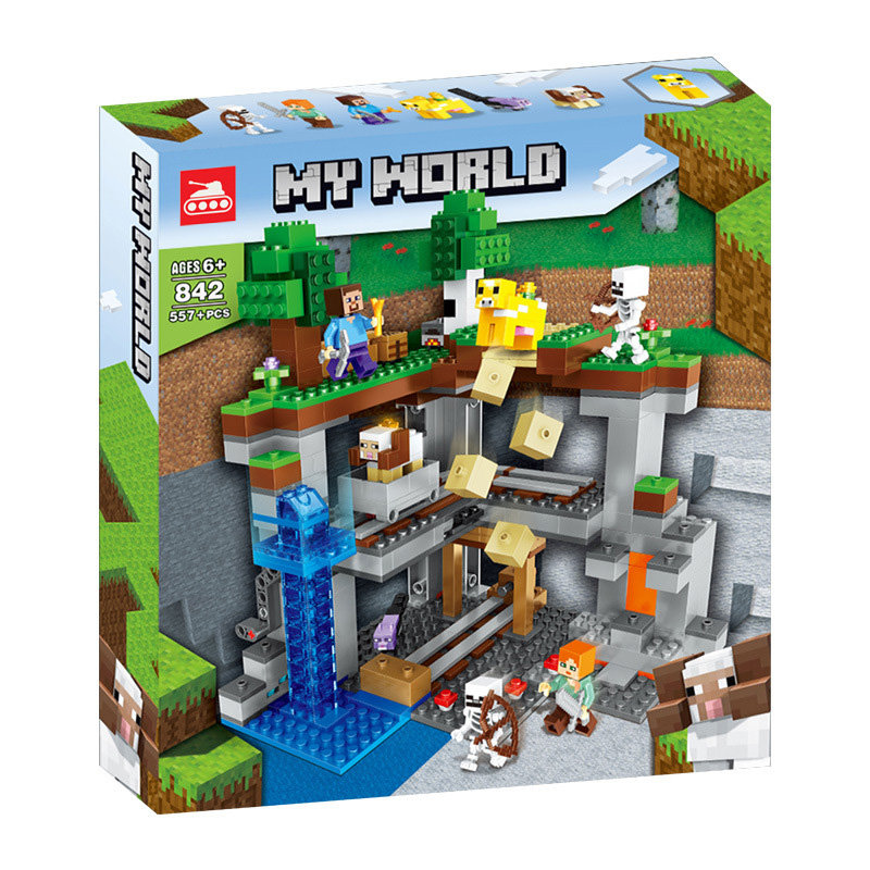 Конструктор аналог Lego Minecraft 21169 Первое приключение