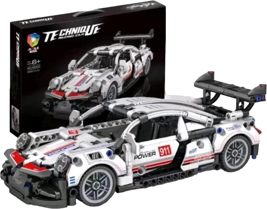 Конструктор JIQILE Technique Racing Car 48002 Гоночная машина - "Sportcar Porche 911"