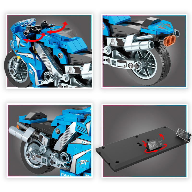Конструктор G Мотоцикл Yamaha