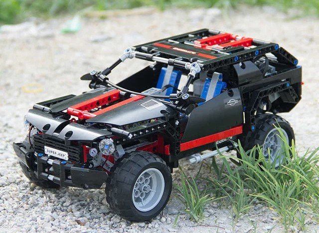 Конструктор Decool аналог LEGO 8081 Экстремальный внедорожник