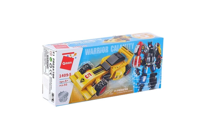 Конструктор Qman (Enlighten Brick) Спорткар F1 Хищник