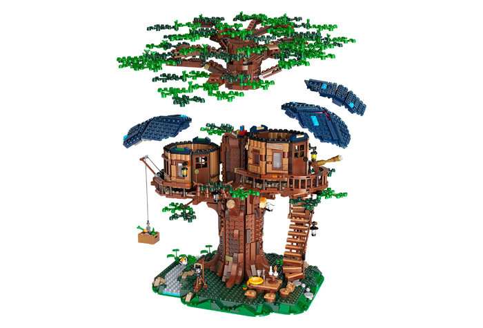 Конструктор LARI аналог LEGO 21318 Дом на дереве