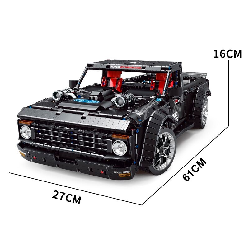 Конструктор Mould King Пикап Ford F-150 Hoonigan на радиоуправлении