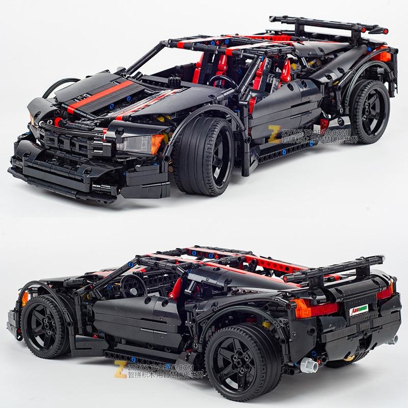 Конструктор Xingbao аналог Lego MOC 3260 Muscle Car Ассасин X19