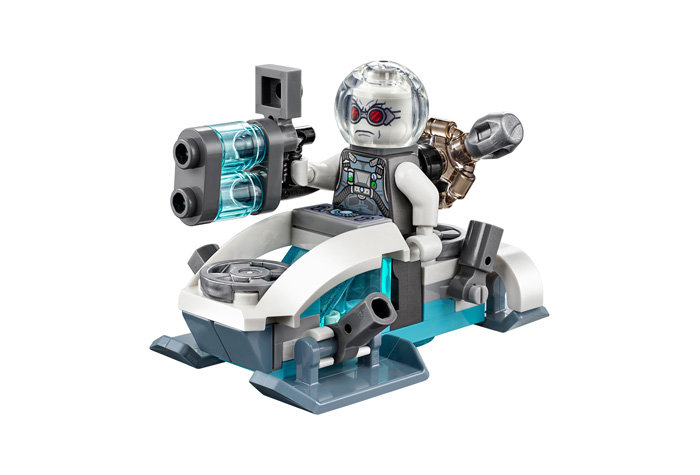 Конструктор LARI аналог LEGO 76118 Гонка на мотоциклах с Мистером Фризом