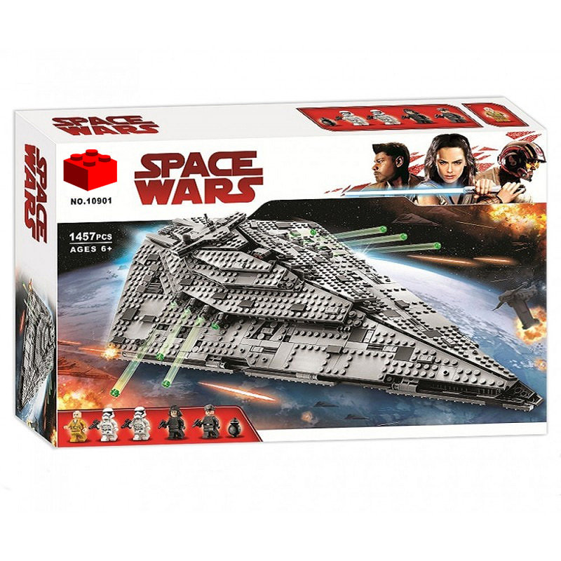 Конструктор BELA аналог LEGO 75190 Звёздный разрушитель Первого Ордена