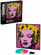 Конструктор аналог Lego Art 31197 Картина Мэрилин Монро Энди Уорхола