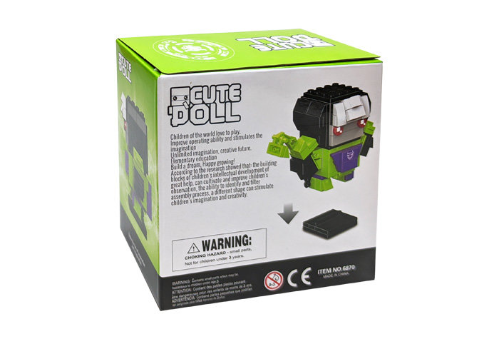 Конструктор JiSi Bricks (Decool) Персонаж Cute Doll - Strong War God