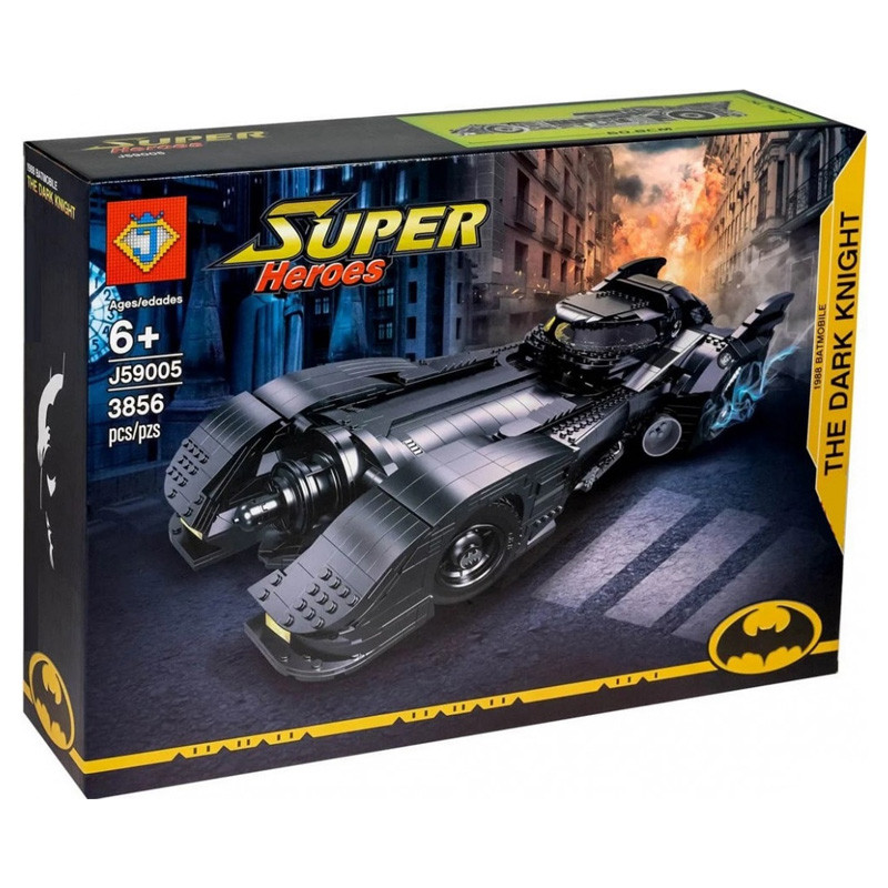 Конструктор J аналог Lego 76139 DC Super Heroes Бэтмобиль 1989 Batmobile