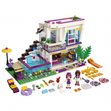 Конструктор аналог Lego Friends 41135 Поп-звезда: дом Ливи