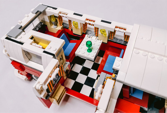 Конструктор BELA аналог Lego Expert 10220 Туристический трейлер Фольксваген Т1