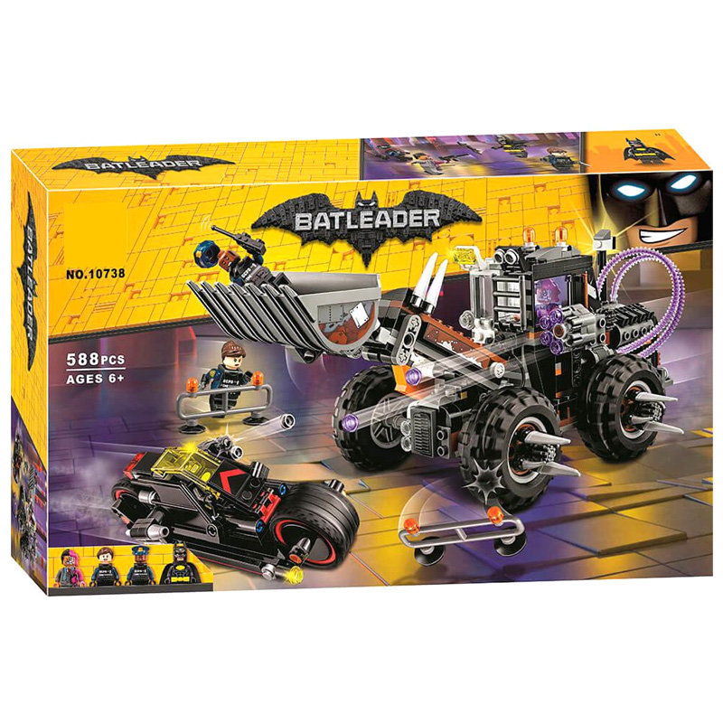 Конструктор BELA аналог Lego Batman Movie 70915 Разрушительное нападение Двуликого