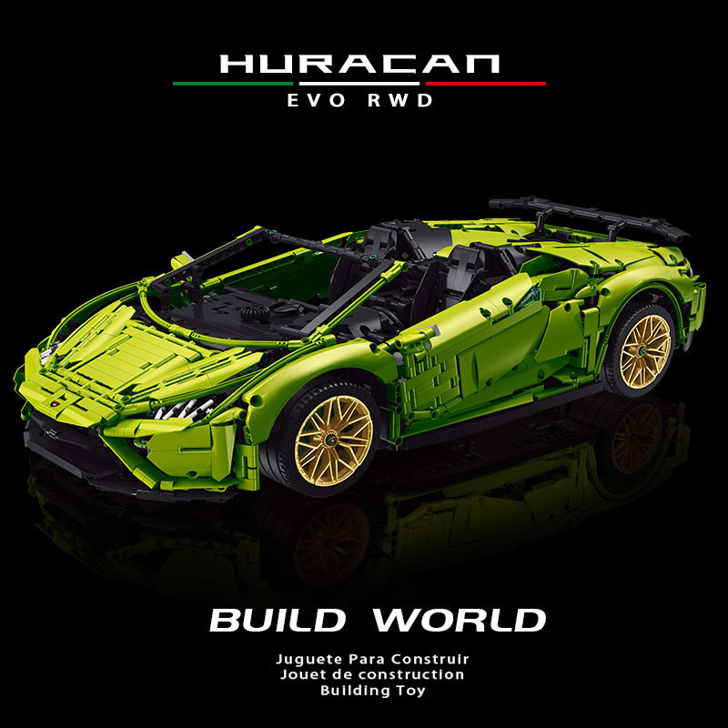 Конструктор Super 18K Спорткар Lamborghini Huracan EVO RWD