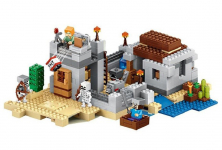 Конструктор аналог Lego Minecraft 21121 Пустынная станция